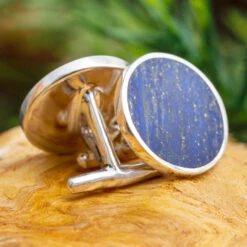 Lapis Lazuli Cuff Links, Unique Something Blue