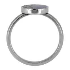 Starry Night Ring With Meteorite Moon And Blue Stardust -Johan Jewelry Shop E293205 2024 4