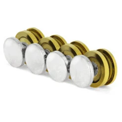 Brass Bullet Shirt Studs -Johan Jewelry Shop E2957BulletShirtStuds 2