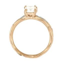 Alternative Engagement Ring With Turquoise And Rose Gold 13 Alternative Engagement Ring With Turquoise And Rose Gold -Johan Jewelry Shop E3144RG 4