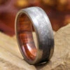 Meteorite Ring With Ironwood Sleeve And Titanium Edges 1 Meteorite Ring With Ironwood Sleeve And Titanium Edges -Johan Jewelry Shop E3182ArtJulyCropped 4