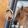 Horse Memorial Necklace With Ashes 1 Horse Memorial Necklace With Ashes -Johan Jewelry Shop E3268HorsePendantCropped 1 2