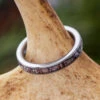 Thin Deer Antler Women's Wedding Ring -Johan Jewelry Shop E3439ArtJulyCropped 1 83a38ad1 b17f 4647 9b2d 0c9f957f0873