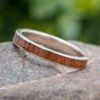 Titanium & Wood Women's Wedding Band, 3mm Ring -Johan Jewelry Shop E3531ArtCropped 2 566bf93b 9ba6 4f88 80b2 b7e082c0b809