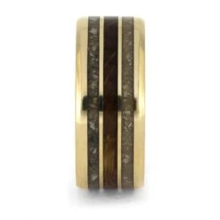 Memorial Ring With Ashes And Whiskey Barrel Oak Wood 10 Memorial Ring With Ashes And Whiskey Barrel Oak Wood -Johan Jewelry Shop E5270MemorialRing 2