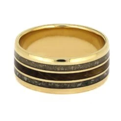 Memorial Ring With Ashes And Whiskey Barrel Oak Wood 12 Memorial Ring With Ashes And Whiskey Barrel Oak Wood -Johan Jewelry Shop E5270MemorialRing 4
