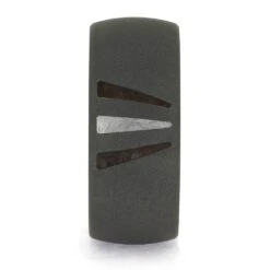 Triple Inlay Wedding Band With Meteorite, Dino Bone, And Ironwood -Johan Jewelry Shop E5341TI 2