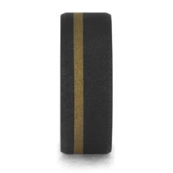 Titanium And Yellow Gold Wedding Band -Johan Jewelry Shop E5381YG 2