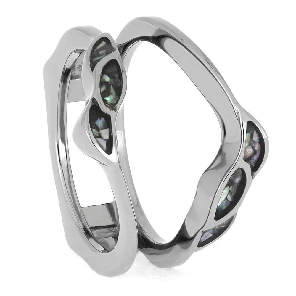 Custom Pearl Ring Guard With Floral Design 5 Custom Pearl Ring Guard With Floral Design - Image 3