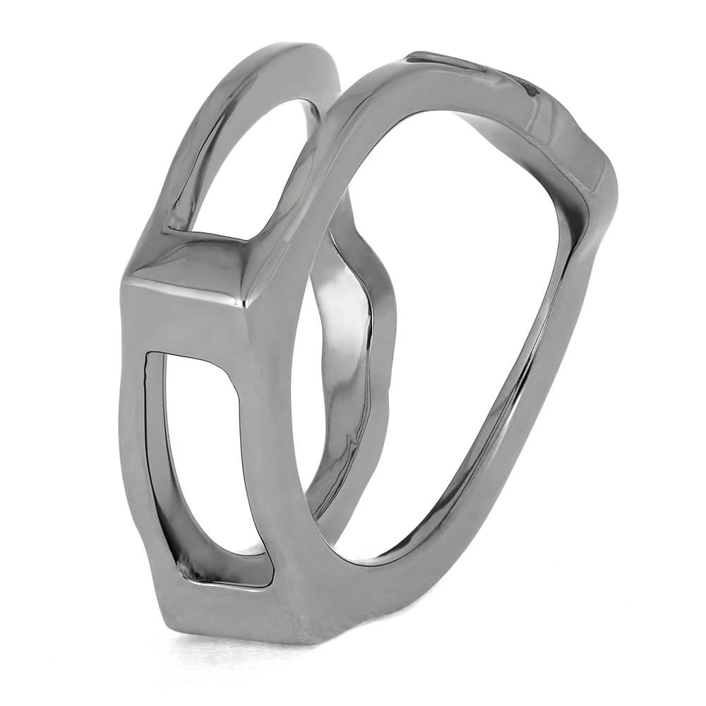 Custom Pearl Ring Guard With Floral Design 7 Custom Pearl Ring Guard With Floral Design - Image 5