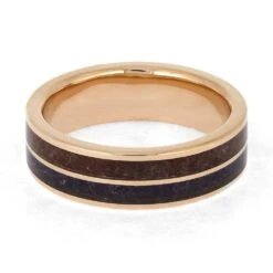 Rose Gold Birthstone Ring With Ruby And Amethyst 11 Rose Gold Birthstone Ring With Ruby And Amethyst -Johan Jewelry Shop E5445RG 4