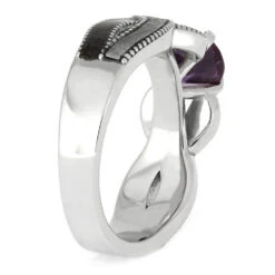 Alexandrite Engagement Ring With Dino Bone And Meteorite 12 Alexandrite Engagement Ring With Dino Bone And Meteorite -Johan Jewelry Shop E5603 3 0eff3655 1d93 41b4 8699 b7a6f1303202