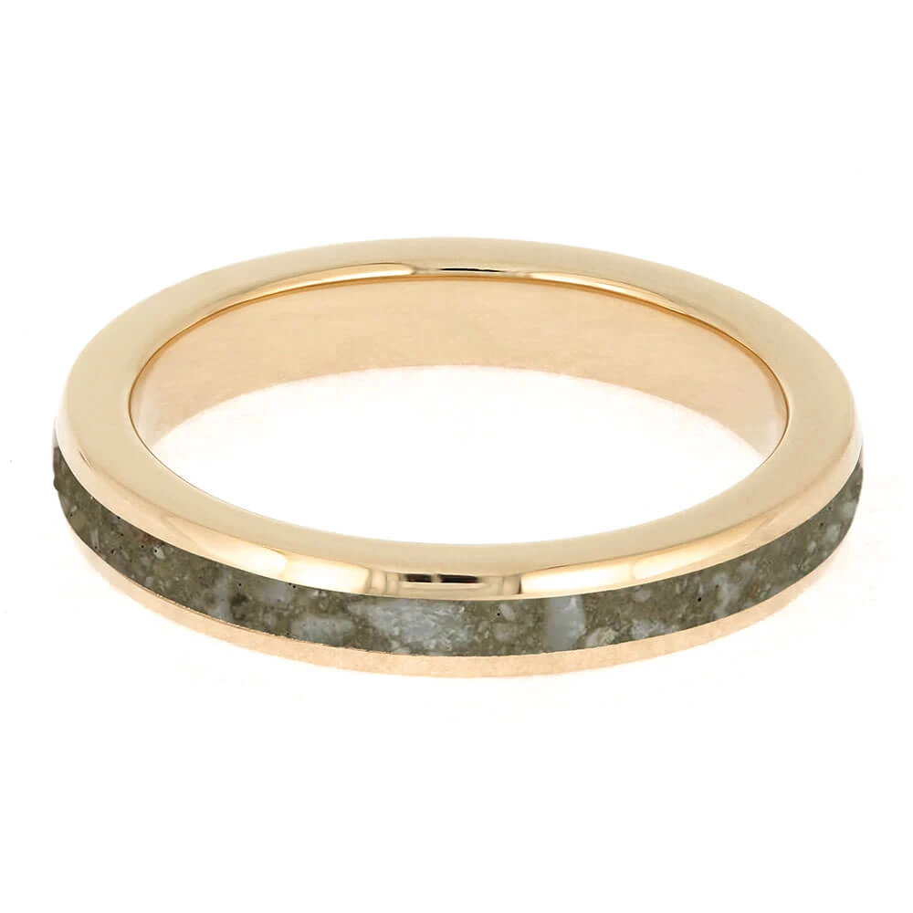 Rose Gold Memorial Ring For Women 7 Rose Gold Memorial Ring For Women - Image 5