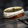 Gemstone Eternity Wedding Band With Leopard Wood 2 Gemstone Eternity Wedding Band With Leopard Wood -Johan Jewelry Shop EDJ1017WGArt 5