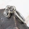 Shooting Star Double Meteorite Ring -Johan Jewelry Shop ENC107ArtCropped 3