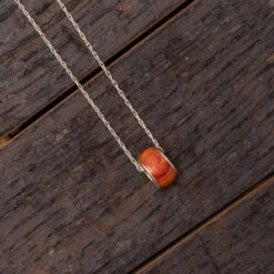 Tulipwood Charm Bead Necklace