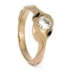 Nature-Inspired Rose Gold Engagement Ring 1 Nature-Inspired Rose Gold Engagement Ring -Johan Jewelry Shop ERS11276