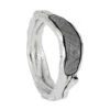 Branch Wedding Band With Meteorite 1 Branch Wedding Band With Meteorite -Johan Jewelry Shop ERS11354
