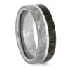 Mokume & Meteorite Wedding Band 1 Mokume & Meteorite Wedding Band -Johan Jewelry Shop ERS12091