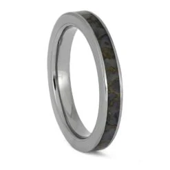 Flashy Dinosaur Bone In Titanium 16 Flashy Dinosaur Bone In Titanium -Johan Jewelry Shop ERS12272 3844 6