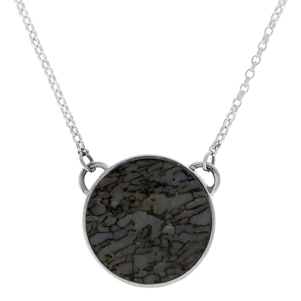 Premium Dinosaur Bone Bezel-Set Necklace 6 Premium Dinosaur Bone Bezel-Set Necklace - Image 4