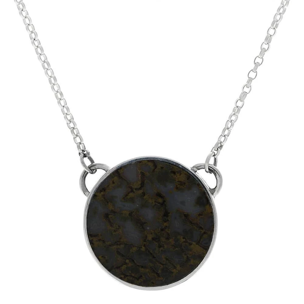 Premium Dinosaur Bone Bezel-Set Necklace 7 Premium Dinosaur Bone Bezel-Set Necklace - Image 5