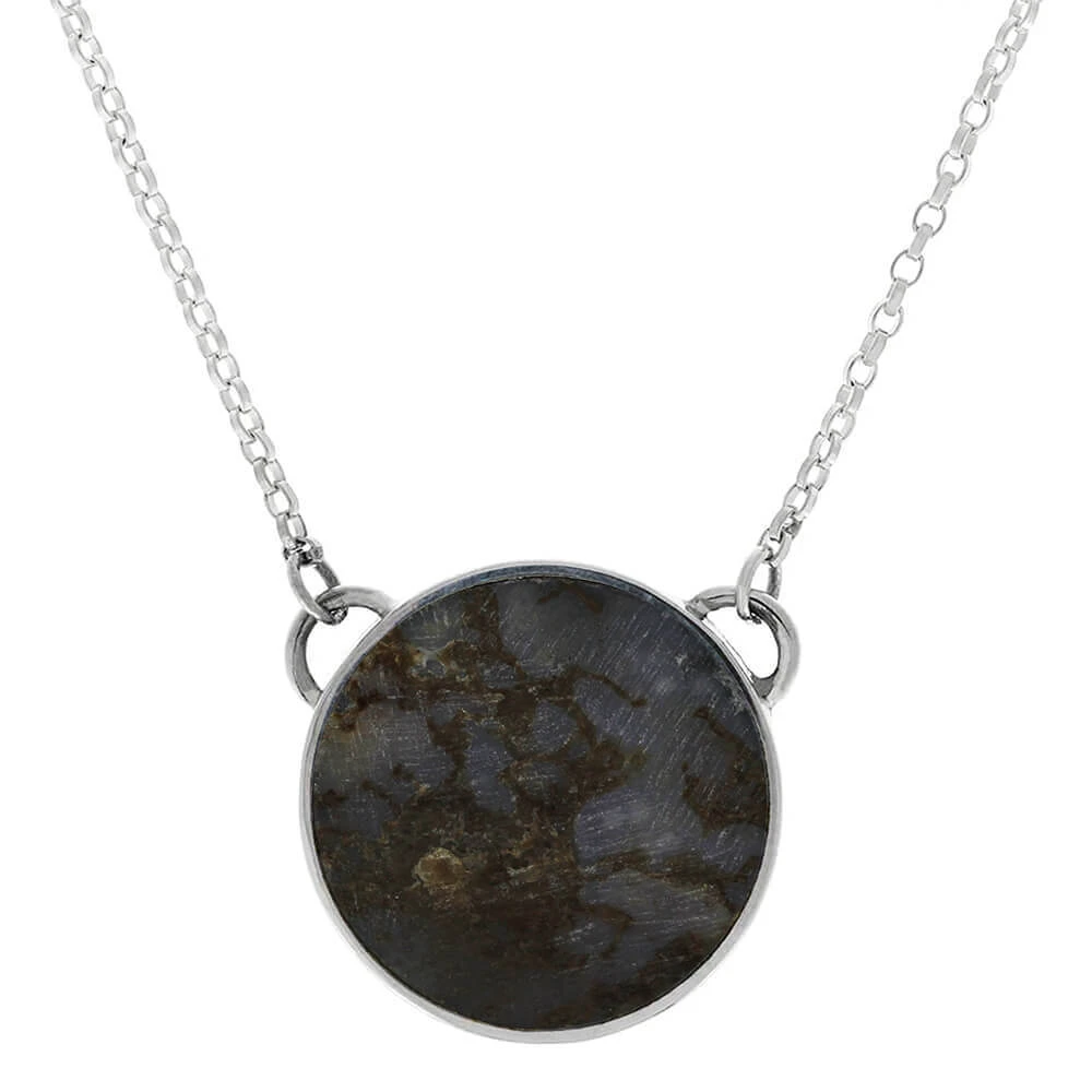 Premium Dinosaur Bone Bezel-Set Necklace 8 Premium Dinosaur Bone Bezel-Set Necklace - Image 6