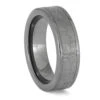 Men's Meteorite Ring In Tungsten Band, Masculine Ring 2 Men's Meteorite Ring In Tungsten Band, Masculine Ring -Johan Jewelry Shop ERS12464 4747 725