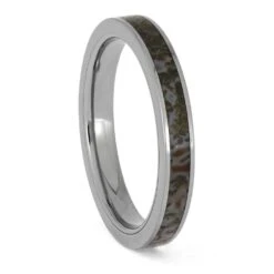 Flashy Dinosaur Bone In Titanium 24 Flashy Dinosaur Bone In Titanium -Johan Jewelry Shop ERS12538 3844 75