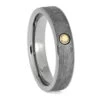 Opal And Meteorite Wedding Band -Johan Jewelry Shop ERS12646