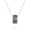 Premium Dinosaur Bone Bead Necklace With Bold Pattern -Johan Jewelry Shop ERS12647 SIG3031