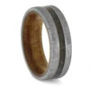 Dinosaur Bone And Meteorite Ring With Kauri Wood -Johan Jewelry Shop ERS12660 e8993bcc cc3c 4c7a 813f 3457876a3035