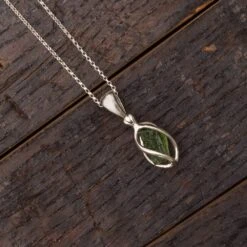 Genuine Moldavite Pendant Necklace