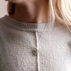 Heart Mom Necklace Accented With Diamonds 11 Heart Mom Necklace Accented With Diamonds -Johan Jewelry Shop ESHPH072417AAWAGArt 1