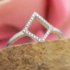 Diamond Shaped Fashion Ring -Johan Jewelry Shop ESHRF019661ArtCropped 2