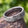 6mm Genuine Gibeon Meteorite Ring For Him Or Her -Johan Jewelry Shop ESIG3013ArtSeptemberCropped 2