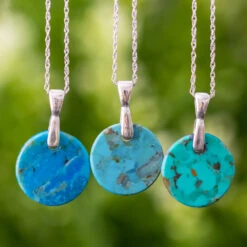 Genuine Kingman Turquoise Circle Necklace -Johan Jewelry Shop E 3780 New Group Cropped 2 11e7474c a97e 421f a4a9 9baef2e35634