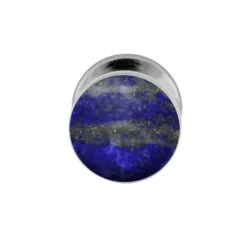 Genuine Lapis Lazuli Tie Tack, Something Blue 8 Genuine Lapis Lazuli Tie Tack, Something Blue -Johan Jewelry Shop E 3976 Tie Tack Lapis Lazuli 2