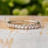 Half Eternity Women's Wedding Band 1 Half Eternity Women's Wedding Band -Johan Jewelry Shop E 4361WG Art January Cropped 2