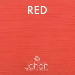 Dog Tag Keychain Gift With Image Engraving -Johan Jewelry Shop E 5461 Red