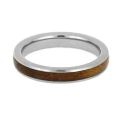 Whiskey Barrel Oak Women's Wedding Band -Johan Jewelry Shop E SIG3023 4