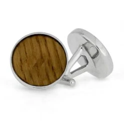 Stone Cold Whiskey Barrel Gift Set - Cuff Links & Tie Clip -Johan Jewelry Shop E Whiskey Barrel Cuff Links 1 77e184c3 6987 4635 8c4a 63a1ced1bba8