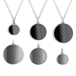 Black Diamond & Solid Gold Pendant, Elysium Transcendence -Johan Jewelry Shop ElysiumGroup2