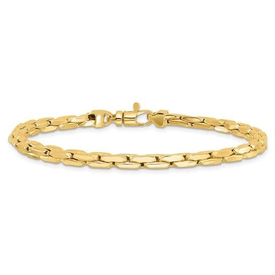 Yellow Gold Bracelet For Men 4 Yellow Gold Bracelet For Men - Image 2