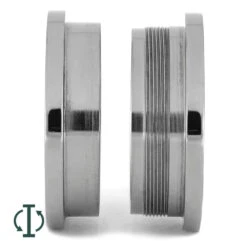 Modular Ring Core B, 8MM Titanium Ring With 1.5MM Edges -Johan Jewelry Shop INTCORE B 2 E