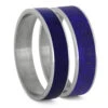Lapis Lazuli Inlay Components For Modular Rings -Johan Jewelry Shop Lapis 4MM Double