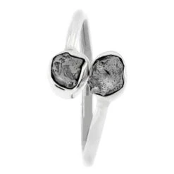 Shooting Star Double Meteorite Ring -Johan Jewelry Shop NC107 1E