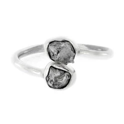 Shooting Star Double Meteorite Ring -Johan Jewelry Shop NC107 4E