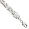 Byzantine Chain Bracelet In Sterling Silver 2 Byzantine Chain Bracelet In Sterling Silver -Johan Jewelry Shop QBZ200 8