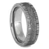 Meteorite & Damascus Steel Wedding Band -Johan Jewelry Shop RS11378E